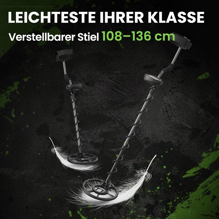 Металодетекторний набір для дорослих: професійний детектор з LCD дисплеєм