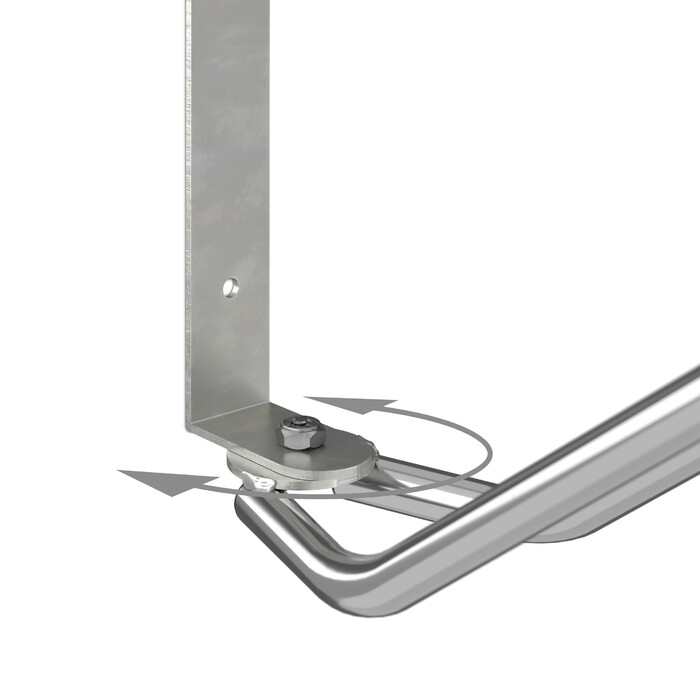 Relaxdays Swivel Bike Rack Wall Mounted Set