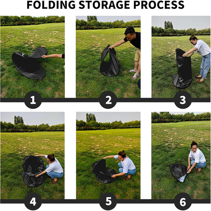 Portable Pop-Up Shower Tent - Outdoor Privacy Shelter for Beach, Camping, Hiking & Fishing - UV Protection (59