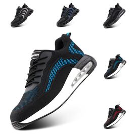 Черевики робочі Hitmars Unisex, самозатягування, розмір 36-46, блакитні