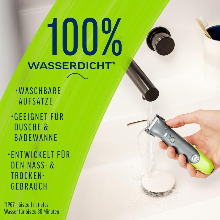 Тріммер Veet Men Intimate - для тіла та зони бікіні, водостійкий | Veet