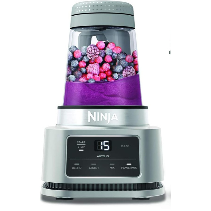 Стаціонарний блендер 2-в-1 Ninja Foodi Power Nutri Mixer, 1100 Вт, для смузі та заморожених напоїв