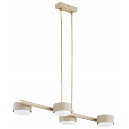 Підвісна люстра Elko-Lighting Mono Ecru 4 точки світла GX53