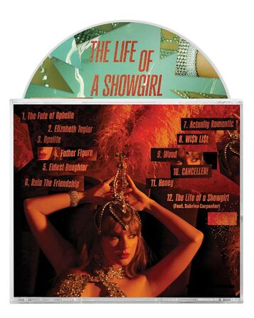 Вінілова платівка The Life of a Showgirl: Sweat and Vanilla Perfume Portofino Orange Glitter LP