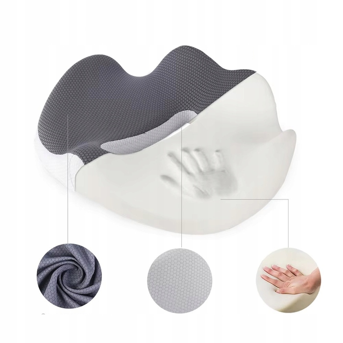 Ортопедична подушка для копчика з ефектом пам'яті (Memory Foam)