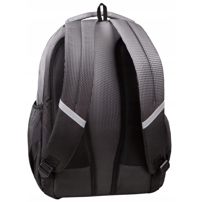 Багатовідсіковий шкільний рюкзак CoolPack, відтінки сірого та срібла, 23 л
