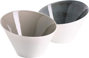 Набір кавових чашок MÄSER Derby Premium для 4 осіб, 240 мл, кераміка, гастрономічна якість, сучасний дизайн, пастельні кольори