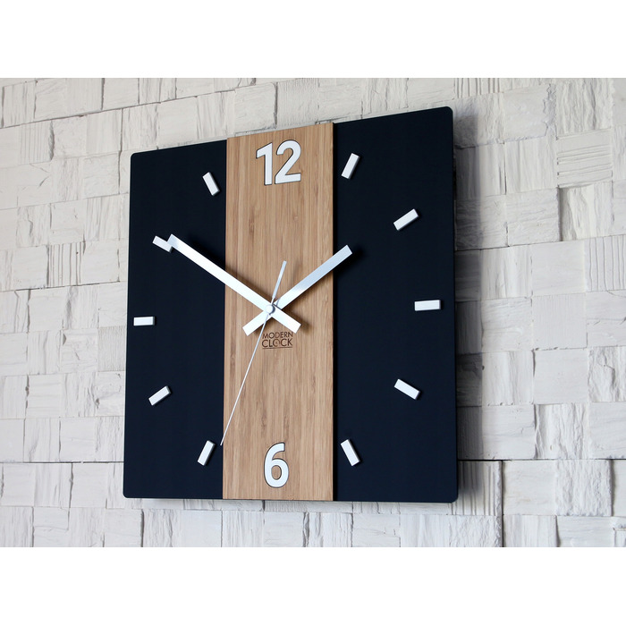 Настінний годинник ModernClock багатоколірний, 30 см