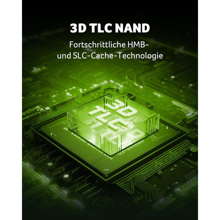 SSD Acer MA200 Gen4 1TB PCIe 4.0 NVMe M.2 2280 - Швидкість до 7200 МБ/с, HMB, SLC, для ПК, ноутбука, PS5