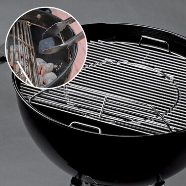 Решітка для гриля Weber 57 см (кругла), замінна частина для One-Touch, Performer, Bar-B-Kettle (срібна)