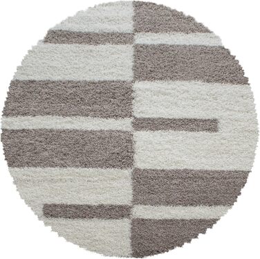 Ширба HomebyHome Shaggy 140x200 см - пухнастий килим з високим ворсом, колір антрацит. Підходить для вітальні, спальні, кухні.