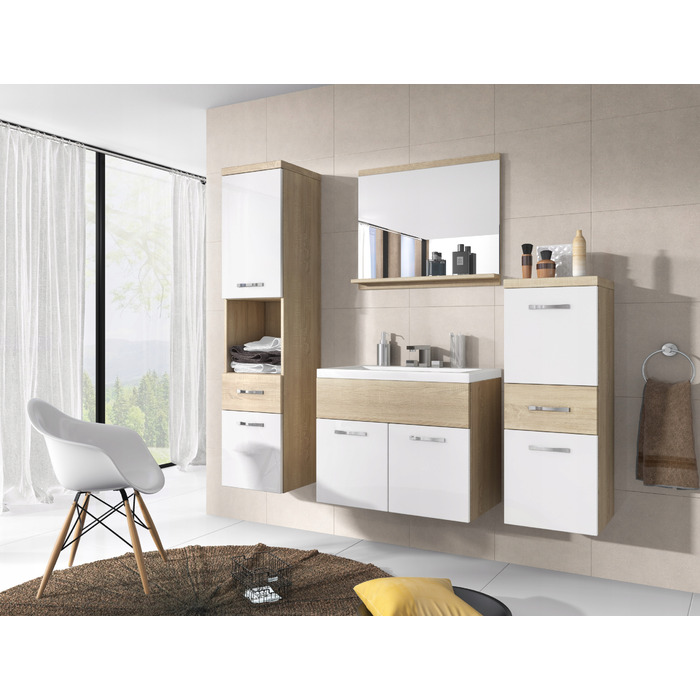 Комплект меблів для ванної кімнати ETNA ALBA, 5 предметів