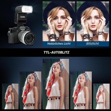 Зовнішній спалах Godox TT350S для камер Sony — компактний системний спалах