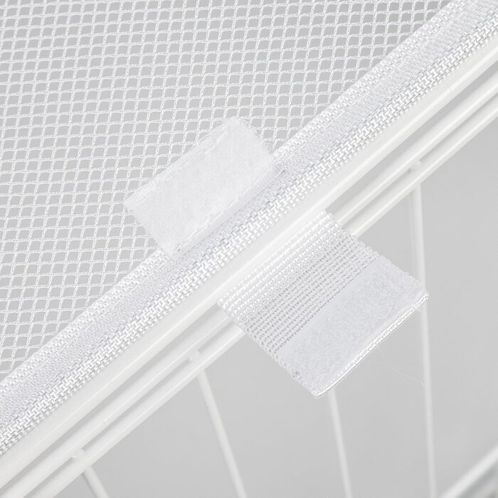 Забіг для цуценят Iris Ohyama з дверцятами та знімним дахом, H60 см, білий. Ідеально для собак та котів, для використання в приміщенні та на вулиці. Забіг для цуценят, вольєр для собак, загін для собак, вольєр для котів. CLS-1130, середній розмір з дахом 