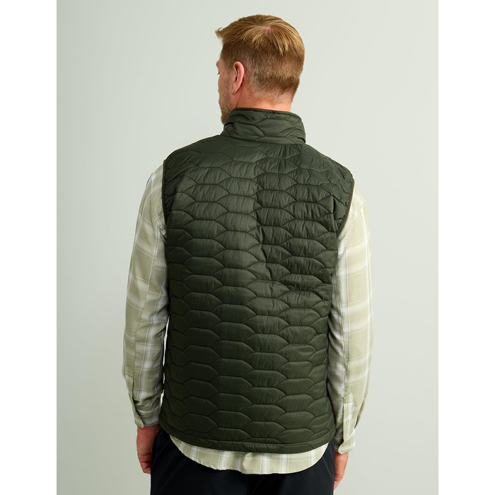 Жилет HUK Scale для чоловіків, утеплений, з DWR просоченням, для риболовлі (XXL, Zypressenlandung)