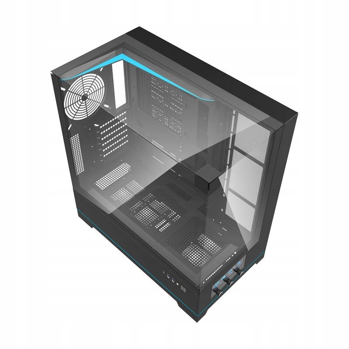 Ігровий корпус DarkFlash DY450 ATX Midi Tower, загартоване скло, ARGB