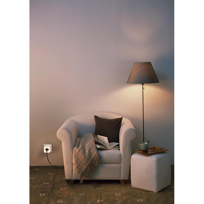 LEDVANCE Smart Plug: Трійник з USB, WiFi, захист від перенапруги та перевантаження, керування через додаток, Alexa, Google