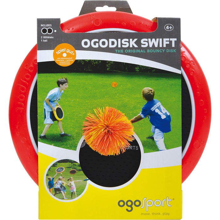 Schildkröt Ogo Sport Set, 2 Ogo Softdiscs Ø29cm, 1 Ball, Standard Size, the popular game classic