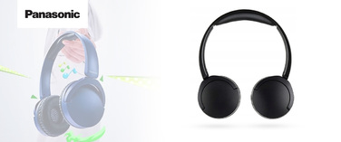 Навушники накладні PANASONIC RB-HF630BE-K, чорні