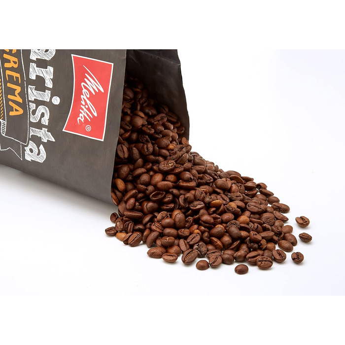 Кава в зернах Melitta Barista Caffè Crema, середній обсмал (3/5), 1 кг (набір 2 шт)