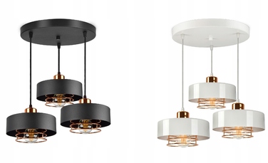 Підвісна люстра Luxolar 754 на 3 цоколі E27