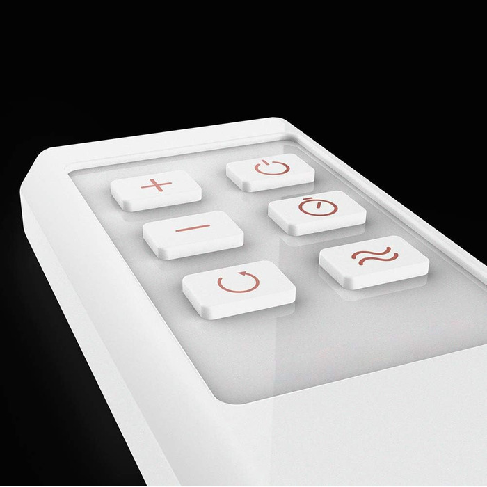 Вентилятор Cecotec EnergySilence 1030 SmartExtreme: 16 дюймів, 28W, DC-двигун, 24 швидкості, 3 режими, осциляція, тиха робота, регулювання висоти, 10 лопатей, білий