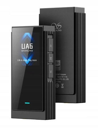 ЦАП/підсилювач Shanling UA6 (чорний), 4 x CS43131