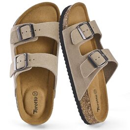 Жіночі шкіряні босоніжки-пантофлі Torotto Clogs - зручне взуття для дому та роботи, колір абрикосовий, розмір 40 EU
