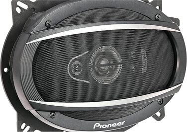 Автомобільна акустика Pioneer TS-A6970F 6x9'', 5-смугові коаксіальні динаміки, комплект з 2-х, потужність 600 Вт, 100 Вт RMS, потужний звук, висока чутливість, монтажна глибина 72 мм, розмір вирізу 153x222 мм, з ґратами