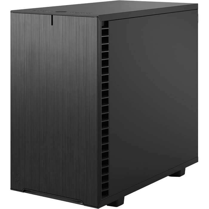 Корпус для ПК Fractal Design Define 7 Nano Black - Mini ITX, тиха система, скло, чорний