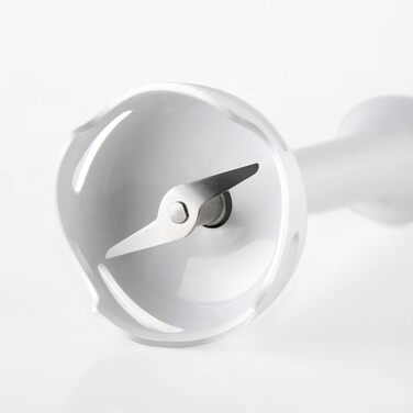 BLACK+DECKER Stabmixer | BXHB500E | 500W | Compact and ergonomic design | splash-proof | Includes measuring cup | Plastic | White 1 accessory Single 500W