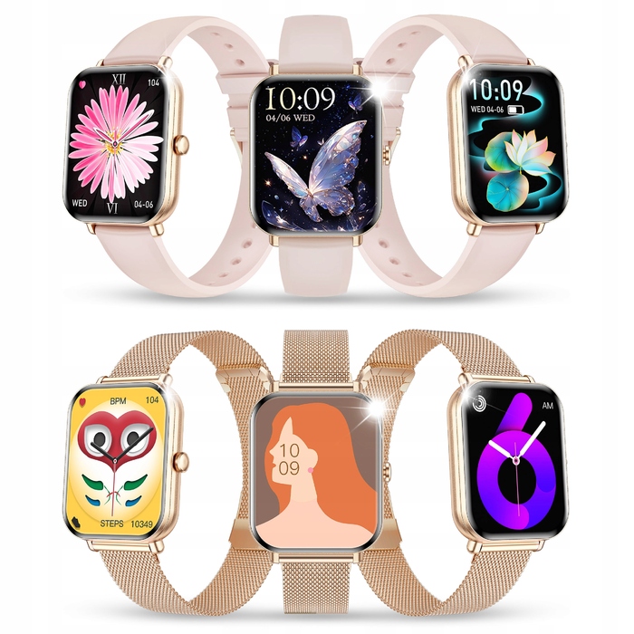 Жіночий смарт-годинник JG Smart JGS-03, золотий