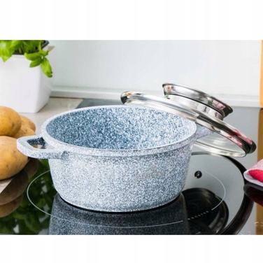 Каструля з мармуровим покриттям, кругла, 2,3 л, 20 см