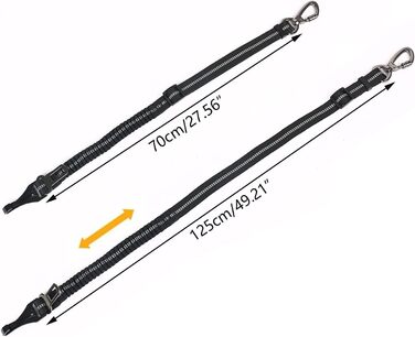 Автомобільний ремінь безпеки для собак, універсальний, з відбиваючими смугами, регульований, для всіх порід та авто