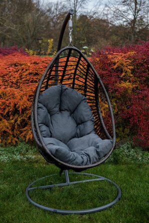 Підвісне крісло-гойдалка на стійці Bello Giardino, 80 см, до 100 кг
