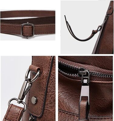 Сумка жіноча шкіряна Burgundy - шопер на плече та ручку, елегантна сумка-тоут