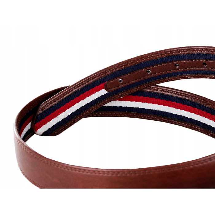 Двосторонній ремінь Tommy Hilfiger 4W1 11DI02E1BROWN 34/85 у подарунковій коробці