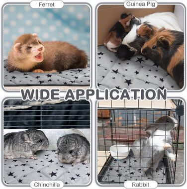 Самогріюча ковдра для котів та собак Namalu зі зірковим малюнком. М'яка, тепла, миється. Розмір 60 x 90 см