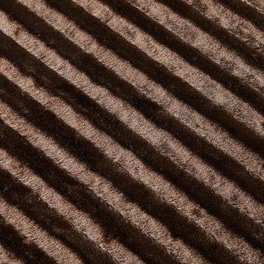 Плед Madison Park Duke Luxury: м'який, пухнастий, з довгим ворсом, 50x60, блакитний