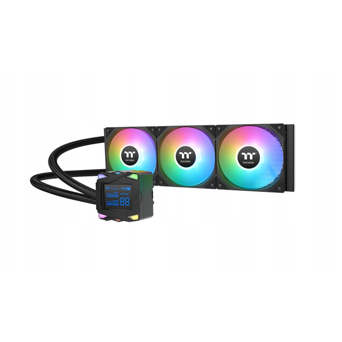 Система водяного охолодження Thermaltake LA360-S ARGB 360мм, чорна (CL-W462-PL12SW)