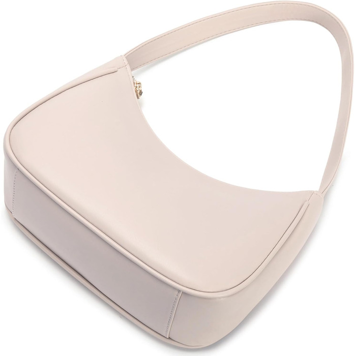 Сумка жіноча Schutertaschen Hobo мініатюрна, клатч на блискавці, колір бежевий (L)