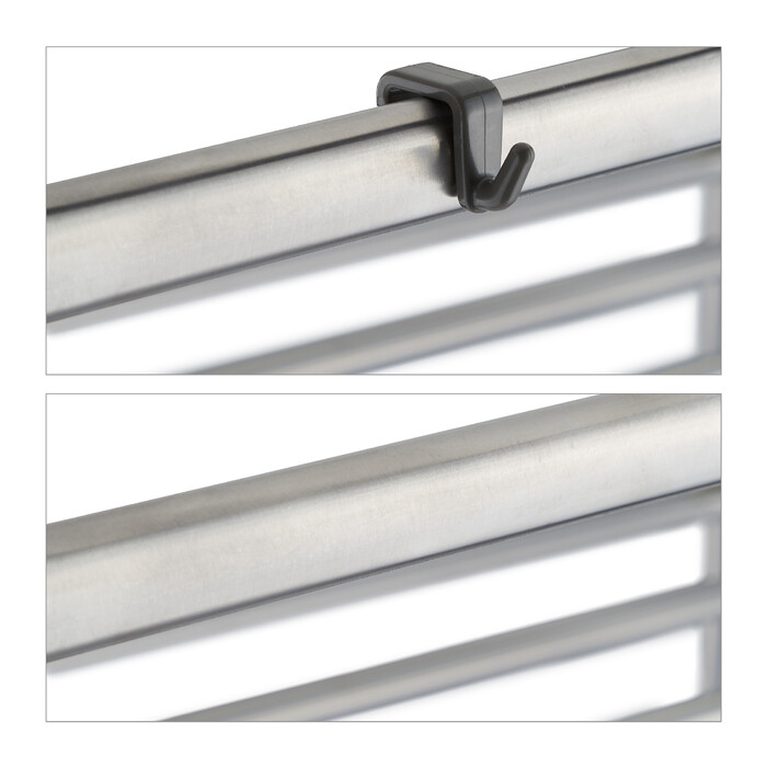 Relaxdays Washing Machine Shelf Metal