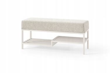 Оббита лавка Dominat без сховна, 80 x 45 x 35 см, багатоколірна