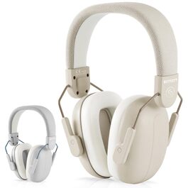 Навушники для захисту вух дітей | Шумоізоляційні навушники для дітей | Пасивні навушники для захисту вух | Захисні навушники для школи, барабанів, аутистів, концертів музики для хлопчиків та дівчаток | 3-16 років, Бежевий