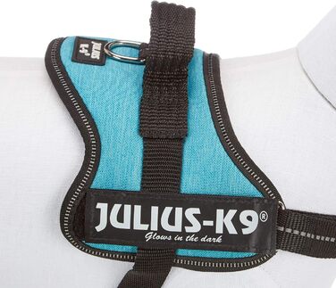 Шлейка Julius K-9 Power, розмір XS/Mini-Mini, колір Океан - тканина, багатокольорова, упаковка 1 шт.