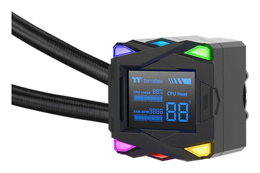 Система водяного охолодження Thermaltake LA360-S ARGB 360мм, чорна (CL-W462-PL12SW)