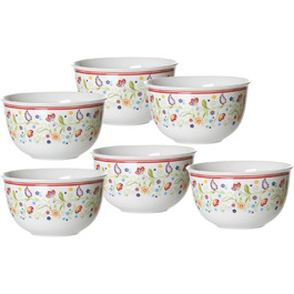 Ritzenhoff & Breker Doppio Shanti 30-Piece Porcelain Dinnerware Set (Muesli Bowls)