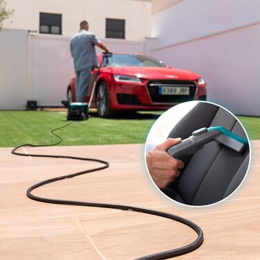 Пилголом Cecotec Conga CarpetClean 10000 EasyHome: для килимів та м'яких меблів, 800W, 3л резервуар для чистої води, 1,5л для брудної води, багатоповерхнева система, комплект аксесуарів