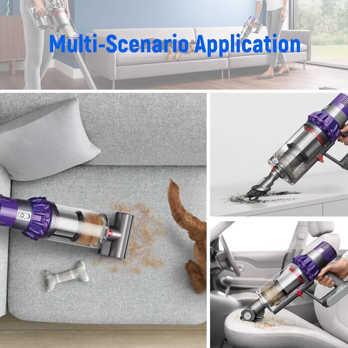 Замінний акумулятор V6 6.0Ah для пилососів Dyson V6 (DC62, DC58, DC59, DC61, DC62 Animal, DC72, DC74, SV03, SV04, SV05, SV06, SV07, SV09) + 2 фільтри