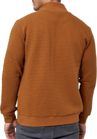 Чоловіча спортивна куртка Indicode з коміром-стійкою | Кардиган чоловічий, светр чоловічий | Матеріал: гума